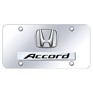 Au-TOMOTIVE GOLD | License Plate Covers and Frames | Honda Accord | AUGD5963