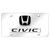 Au-TOMOTIVE GOLD | License Plate Covers and Frames | Honda Civic | AUGD5964
