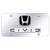 Au-TOMOTIVE GOLD | License Plate Covers and Frames | Honda Civic | AUGD5966
