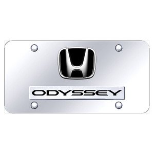 Au-TOMOTIVE GOLD | License Plate Covers and Frames | Honda Odyssey | AUGD5972