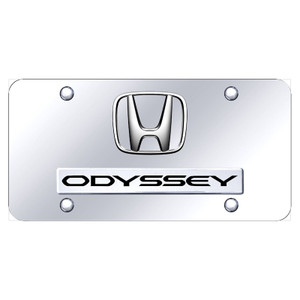 Au-TOMOTIVE GOLD | License Plate Covers and Frames | Honda Odyssey | AUGD5973