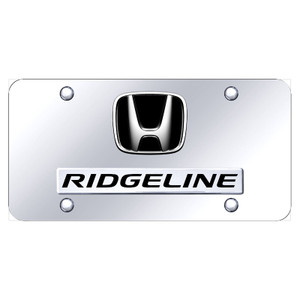Au-TOMOTIVE GOLD | License Plate Covers and Frames | Honda Ridgeline | AUGD5976
