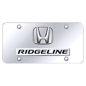 Au-TOMOTIVE GOLD | License Plate Covers and Frames | Honda Ridgeline | AUGD5977