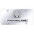 Au-TOMOTIVE GOLD | License Plate Covers and Frames | Honda Ridgeline | AUGD5977