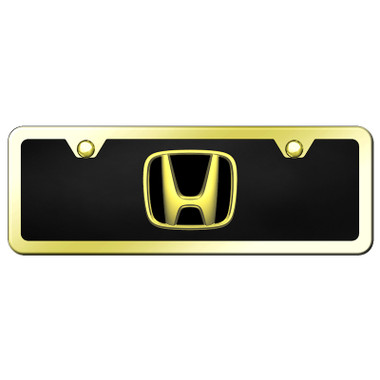 Au-TOMOTIVE GOLD | License Plate Covers and Frames | Honda | AUGD5981