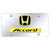 Au-TOMOTIVE GOLD | License Plate Covers and Frames | Honda Accord | AUGD5992