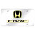Au-TOMOTIVE GOLD | License Plate Covers and Frames | Honda Civic | AUGD5994