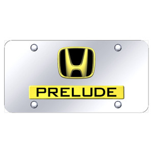Au-TOMOTIVE GOLD | License Plate Covers and Frames | Honda Prelude | AUGD6001