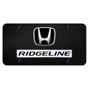 Au-TOMOTIVE GOLD | License Plate Covers and Frames | Honda Ridgeline | AUGD6002