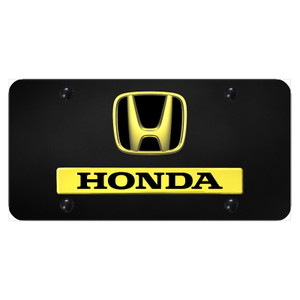 Au-TOMOTIVE GOLD | License Plate Covers and Frames | Honda | AUGD6003