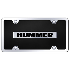 Au-TOMOTIVE GOLD | License Plate Covers and Frames | Hummer | AUGD6004