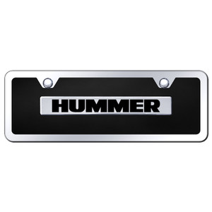 Au-TOMOTIVE GOLD | License Plate Covers and Frames | Hummer | AUGD6005