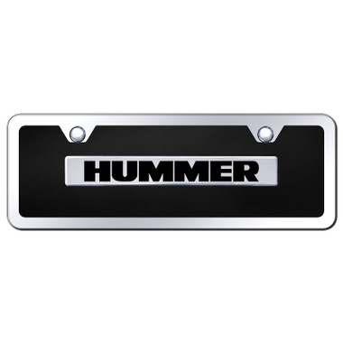 Au-TOMOTIVE GOLD | License Plate Covers and Frames | Hummer | AUGD6005