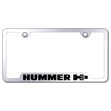 Au-TOMOTIVE GOLD | License Plate Covers and Frames | Hummer H3 | AUGD6007