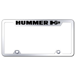 Au-TOMOTIVE GOLD | License Plate Covers and Frames | Hummer H2 | AUGD6011