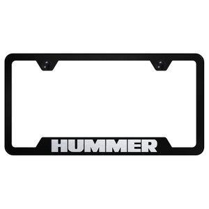 Au-TOMOTIVE GOLD | License Plate Covers and Frames | Hummer | AUGD6015