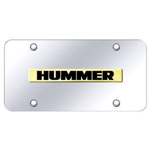 Au-TOMOTIVE GOLD | License Plate Covers and Frames | Hummer | AUGD6023
