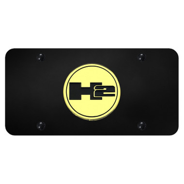 Au-TOMOTIVE GOLD | License Plate Covers and Frames | Hummer H2 | AUGD6031