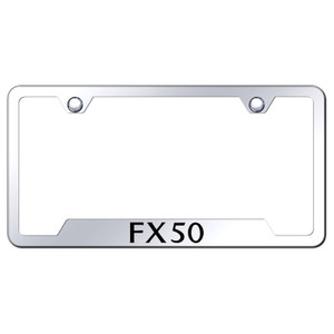 Au-TOMOTIVE GOLD | License Plate Covers and Frames | Infiniti FX | AUGD6166