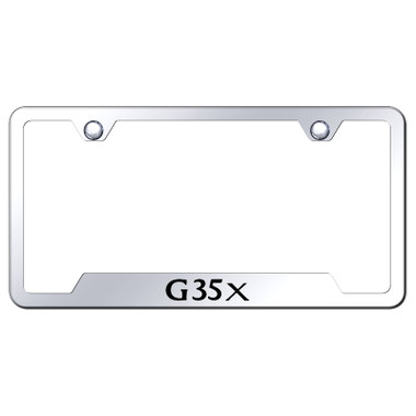 Au-TOMOTIVE GOLD | License Plate Covers and Frames | Infiniti G | AUGD6168