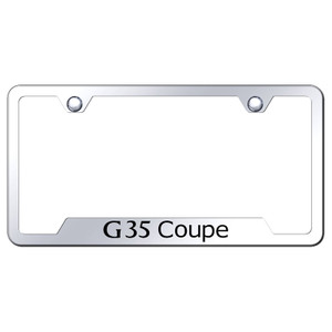 Au-TOMOTIVE GOLD | License Plate Covers and Frames | Infiniti G | AUGD6173