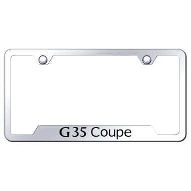 Au-TOMOTIVE GOLD | License Plate Covers and Frames | Infiniti G | AUGD6173