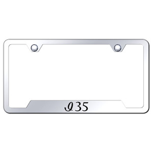 Au-TOMOTIVE GOLD | License Plate Covers and Frames | Infiniti I | AUGD6175