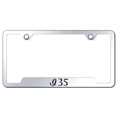 Au-TOMOTIVE GOLD | License Plate Covers and Frames | Infiniti I | AUGD6175