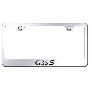 Au-TOMOTIVE GOLD | License Plate Covers and Frames | Infiniti G | AUGD6192