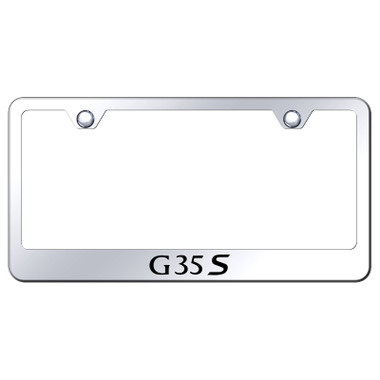 Au-TOMOTIVE GOLD | License Plate Covers and Frames | Infiniti G | AUGD6192
