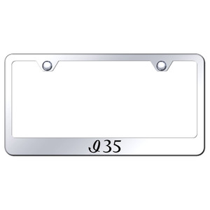 Au-TOMOTIVE GOLD | License Plate Covers and Frames | Infiniti I | AUGD6195