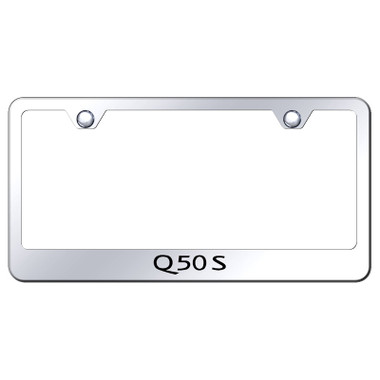 Au-TOMOTIVE GOLD | License Plate Covers and Frames | Infiniti Q | AUGD6201