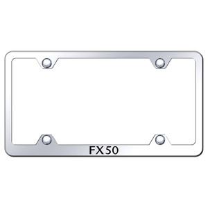 Au-TOMOTIVE GOLD | License Plate Covers and Frames | Infiniti FX | AUGD6206