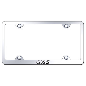 Au-TOMOTIVE GOLD | License Plate Covers and Frames | Infiniti G | AUGD6208