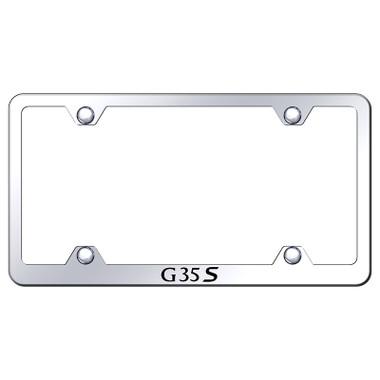 Au-TOMOTIVE GOLD | License Plate Covers and Frames | Infiniti G | AUGD6208