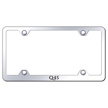 Au-TOMOTIVE GOLD | License Plate Covers and Frames | Infiniti Q | AUGD6213