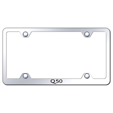 Au-TOMOTIVE GOLD | License Plate Covers and Frames | Infiniti Q | AUGD6214