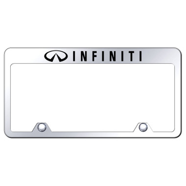 Au-TOMOTIVE GOLD | License Plate Covers and Frames | Infiniti | AUGD6215