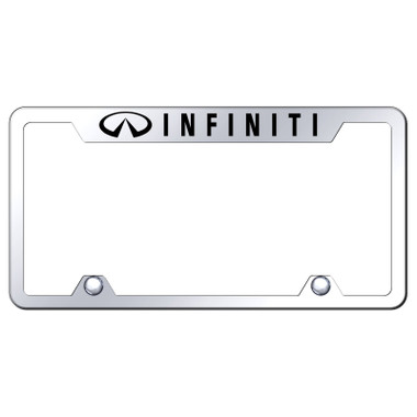 Au-TOMOTIVE GOLD | License Plate Covers and Frames | Infiniti | AUGD6216
