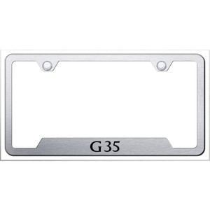 Au-TOMOTIVE GOLD | License Plate Covers and Frames | Infiniti G | AUGD6221