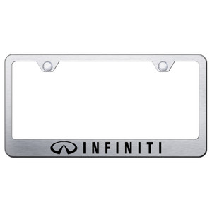 Au-TOMOTIVE GOLD | License Plate Covers and Frames | Infiniti | AUGD6228