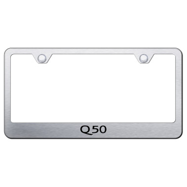 Au-TOMOTIVE GOLD | License Plate Covers and Frames | Infiniti Q | AUGD6230