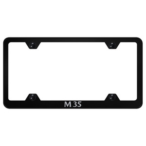 Au-TOMOTIVE GOLD | License Plate Covers and Frames | Infiniti M | AUGD6247