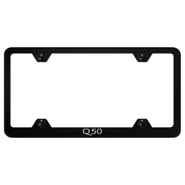 Au-TOMOTIVE GOLD | License Plate Covers and Frames | Infiniti Q | AUGD6248