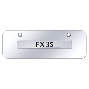 Au-TOMOTIVE GOLD | License Plate Covers and Frames | Infiniti FX | AUGD6252