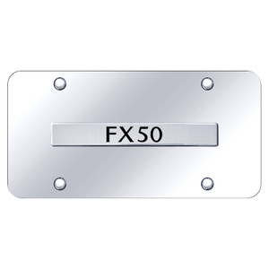 Au-TOMOTIVE GOLD | License Plate Covers and Frames | Infiniti FX | AUGD6253