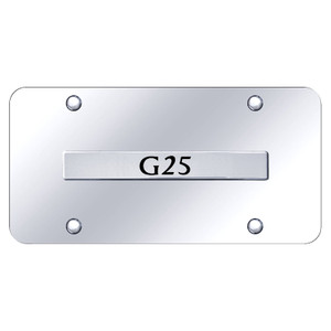 Au-TOMOTIVE GOLD | License Plate Covers and Frames | Infiniti G | AUGD6254