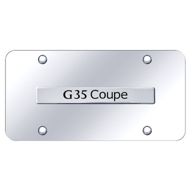 Au-TOMOTIVE GOLD | License Plate Covers and Frames | Infiniti G | AUGD6260