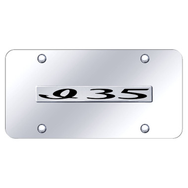 Au-TOMOTIVE GOLD | License Plate Covers and Frames | Infiniti I | AUGD6261