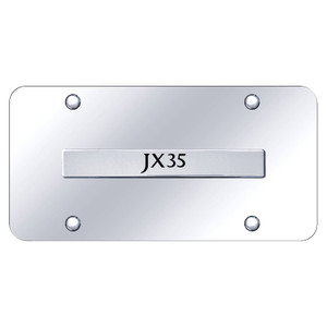 Au-TOMOTIVE GOLD | License Plate Covers and Frames | Infiniti JX | AUGD6264